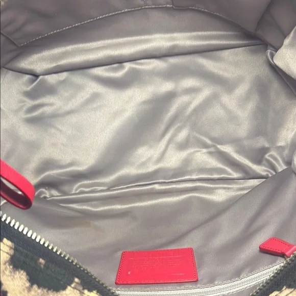 Coach Leopard Print Tote & wallet set - Picture 9 of 13